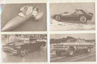 1960 Exhibts Cards Dragsters And Hot Rods Set 32 #*