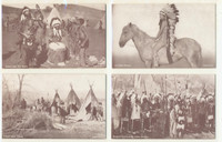 1960 Exhibits Indians Set 32  #*