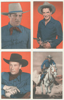 1960 Exhibts Westerns Colored Set 32  #*