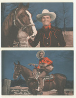 1960 Exhibts Westerns Colored Set 32  #*