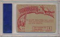 1961 Dinosaur Series #77 Giant Beavers PSA 8 NM-MT  #*