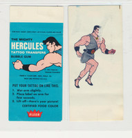 1960's Fleer The Mighty Hercules Tattoo Transfer Hercules Running  #*sku6054