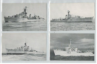 1960's  Postcard-sized Cards Showing Ships & Planes of the ROYAL CANADIAN NAVY  Lot 8  #*