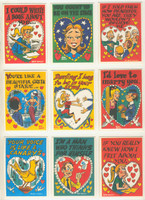 1960 Topps Series A Funny Valentines Series 2 Set 66   #*