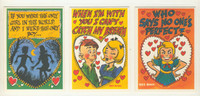 1960 Topps Series A Funny Valentines Series 2 Set 66   #*