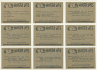 1960 Topps Monster Laff  Set (66) From Cellos  #*