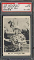 1965 McHALE'S NAVY #25 WELL, I CAN...PSA 9 MINT   #*