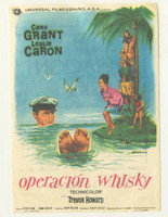 1965 Film Poster Operation Whisky Cary Grant Ex-Mt  #*