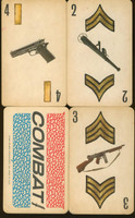 1965 SELMUR PRODUCTIONS, INC COMBAT GAME CARDS LOT (9)  #*