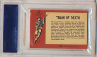 1965 A.B.C. BATTLE CARDS #27 TRAIN OF DEATH PSA 8 NM-MT   #*