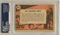 1966 Topps Lost In Space #45 The Stranger Helps PSA 7 Nm  #*