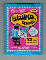 1967 Fleer Stupid Stamps 5 Cents Unopened 1 Wax Pack  #*