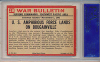 1965 WAR BULLETIN #28 OVER THE SIDE PSA 8 O/C NM-MT  #*