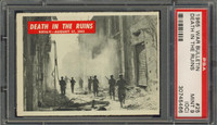 1965 WAR BULLETIN #25 DEATH IN THE RUINS PSA 9 O/C MINT   #*