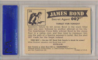 1966 JAMES BOND TB #39 TARGET FOR TONIGHT...PSA 7 NM   #*