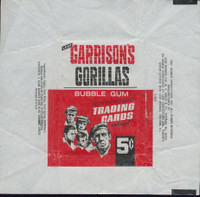 1967 Leaf Garrision's Gorillas 5 Cent Wrapper  #*sku17429