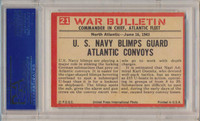 1965 WAR BULLETIN #21 SILENT SENTINEL PSA 8 NM-MT   #*