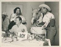 1970's Bob Hope & Roy Rogers & Trigger 8 by 10 inches  #*