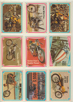 1972 Donruss Choppers & Hot Bikes Set 66 Mid Grade Ex or better   #*sku2476