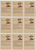 1972 OPC Royal Canadian Mounted Police Cards Set 55   #*