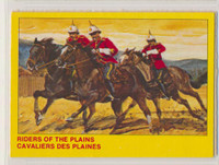 1972 OPC Royal Canadian Mounted Police Cards Set 55   #*