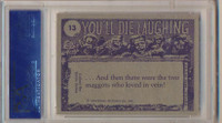 1973 YOU'LL DIE LAUGHING  TEST  #13 WATCH IT LADY!!! PSA 8 NM-MT  #*