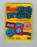 1973 Fleer Real Cloth Patches Unopened 1 Wax Pack  #*
