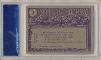 1973 YOU'LL DIE LAUGHING  TEST  #3 WHO FOOLED AROUND...  PSA 7 NM   #*