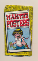1975 Topps Wanted Posters Unopened 1 Wax Pack  ""sku17361
