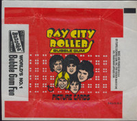 1975 Topps Bay City Roller Wrapper  #*sku17493