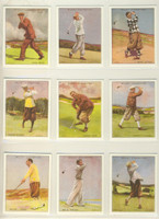 1987 WD & HO Wills Famous Golfers REPRINT Set 25   #*