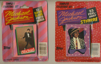 1984 Topps Michael Jackson Series 1 Set(33/33) (2 Bubble Packs)  #*