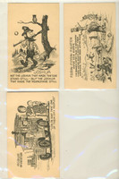 Hillbilly Ent. Comic Post Cards Bob Brown Artist Lot 7   #*
