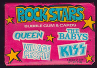 1979 Donruss Rock Stars Wax Pack  #*sku4105