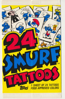 1982 Topps 24 Smuef Tattoos  Unopened 1 Pack   #*