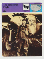 1979 Sportcasters #03-012-01-10 Printed In Japan The Lindbergh Flight  #*