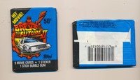 1989 Topps Back To The Future II Unopened Wax Pack   #*