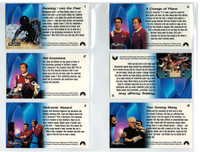 1994 Skybox  Star Trek Generations' Set + 3 Chase Cards  #*