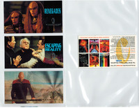 1994 Skybox  Star Trek Generations' Set + 3 Chase Cards  #*