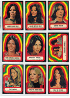 1977/78 Topps Charlies Angles Series 4 Stickers Set 11   #*