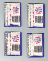 1984 Fleer Michael Jackson Glitter Gloves Unopened 4 Different Wrappers  #*
