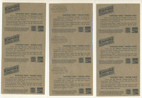 1980 Burger King Star Wars "The Empire Strikes Back" Set (36) (3) Card Panels  #*sku16460