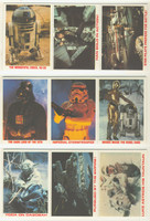 1980 Burger King Star Wars "The Empire Strikes Back" Set (36) (3) Card Panels  #*sku16460