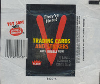1984 FLEER V TRADING CARDS AND STICKERS WRAPPER   #*sku17505