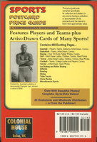 1998 Sports Postcard Price Guide by J. L. Mashburn (480 Pages)  #*