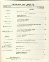 1990 Non-Sport Update Volume 1 Number 1(39 Pages)  #*
