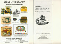 1996 Old Time Cigar Labels In Full Color 24 Pages  #*