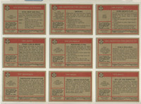 1983 K. F. Byrnes Firemen "YELLOW" Set 22   #*&&&&&