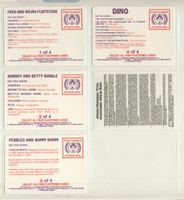 1990 Mother Cookies Flintstones Cards 4   #*