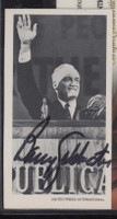 Barry Goldwater Autographed card